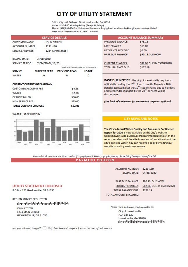  Minol USA business utility bill 